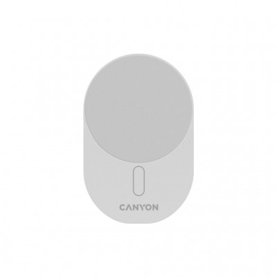 Зарядний пристрій Canyon OnGrip 105 15W Qi2 Wireless White (CNS-CCH105W)