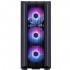 Корпус 1stPlayer H6-BK-4F7 Black без БЖ