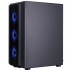 Корпус 1stPlayer H6-BK-4F7 Black без БЖ
