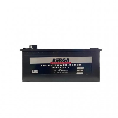 Акумулятор автомобільний Berga Truck Power Block 140Ah бокова(+/-) (800EN) (6401030807502)