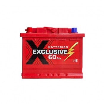 Акумулятор автомобільний EXCLUSIVE 60Ah Ев (-/+) (500EN) (059 310)