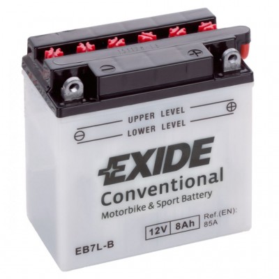 Акумулятор автомобільний EXIDE CONVENTIONAL 8Ah Ев (-/+) (85EN) (EB7L-B)