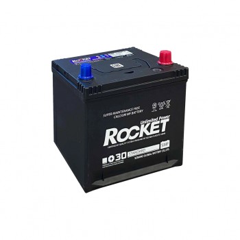 Акумулятор автомобільний ROCKET SMF 50Ah ASIA Ев (-/+) (520CCA) (SMF 55D20AL)