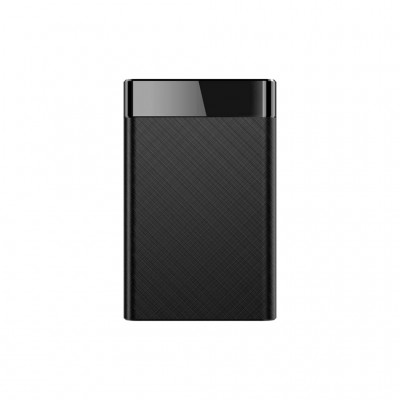 Кишеня Dynamode зовн. для 2.5" SATA/SSD HDD - USB 3.0, безгвинт. засувне кріплення, пластикова чорна