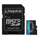 Карта пам'яті 1TB microSDXC сlass 10 UHS-I U3 V30 A2 Canvas Go P Kingston (SDCG4/1TB)