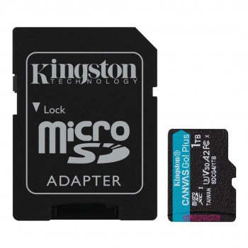 Карта пам'яті 1TB microSDXC сlass 10 UHS-I U3 V30 A2 Canvas Go P Kingston (SDCG4/1TB)