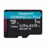 Карта пам'яті 1TB microSDXC сlass 10 UHS-I U3 V30 A2 Canvas Go P Kingston (SDCG4/1TBSP)