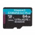 Карта пам`яті MicroSDXC 64GB UHS-I/U3 Class 10 Kingston Canvas Go! Plus R200/W200MB/s (SDCG4/64GBSP)