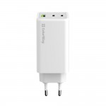 Зарядний пристрій ColorWay GaN Mini 100W PD Port PPS USB (USB-2C1A) White (CW-CHS061PD-WT)