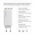 Зарядний пристрій ColorWay GaN Mini 100W PD Port PPS USB (USB-2C1A) White (CW-CHS061PD-WT)