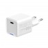 Зарядний пристрій ColorWay GaN Mini 20W PD Port PPS USB-C White (CW-CHS059PD-WT)