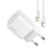 Зарядний пристрій ColorWay GaN Mini 20W PD Port PPS USB-C White (CW-CHS059PD-WT) + кабель Lightning