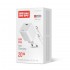 Зарядний пристрій ColorWay GaN Mini 20W PD Port PPS USB-C White (CW-CHS059PD-WT) + кабель Lightning