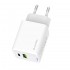 Зарядний пристрій ColorWay GaN Mini 45W PD Port PPS USB (Type-C PD + USB QC4.0) White (CW-CHS060PD-WT)