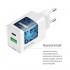 Зарядний пристрій ColorWay GaN Mini 45W PD Port PPS USB (Type-C PD + USB QC4.0) White (CW-CHS060PD-WT)