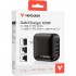 Зарядний пристрій Verbatim MiniGaN 100 W 4 ports (3xUSB-C/1xUSB-A) (32231)