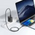 Зарядний пристрій XO L105 (2USB-С, 3А) PD Black (L105-CC.black)