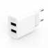 Зарядний пристрій XO L109 (2USB, 2.4А) White (L109.white)