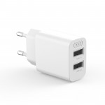 Зарядний пристрій XO L109 (2USB, 2.4А) White (L109.white)
