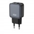 Зарядний пристрій XO L154 (1USB-С, 1USB, 3А) PD, QC 3.0 Black (L154.black)