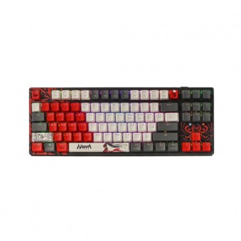 Клавіатура A4 Tech Bloody WS87 Naraka Wireless/Bluetooth Black/Red (4711421001113)