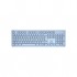 Клавіатура Canyon HKB-W01 Silent Wireless UA Blue (CNS-HKBW01BL)