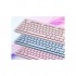 Клавіатура Canyon HKB-W01 Silent Wireless UA Pink (CNS-HKBW01P)