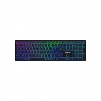Клавіатура Canyon HKB-W11 Slim Dual Mode Wireless/Bluetooth RGB UA B (CNS-HBTK11B)