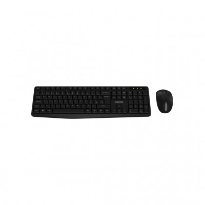 Комплект (клавіатура, миша) Canyon SET-W01 Wireless Black (CNE-HSETW01)