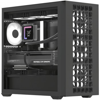 Корпус AeroCool D302A-G-BK-v1 Black (ACCS-DS04043.11)