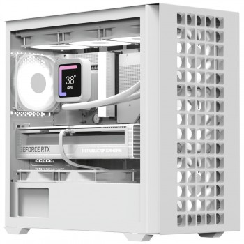 Корпус AeroCool D302A-G-WT-v1 White (ACCS-DS04043.21)