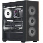 Корпус AeroCool D501A-G-BK-v2 Black (ACCM-DS01043.11)