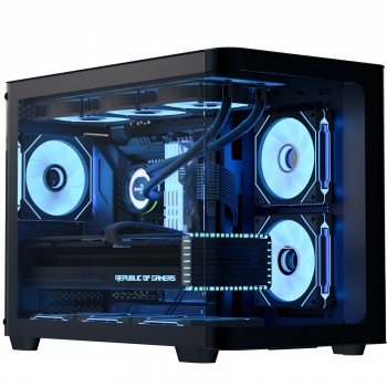 Корпус AeroCool P300C-G-BK-v1 Black (ACCS-PN02033.11)