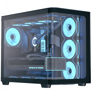 Корпус AeroCool P500C-G-BK-v1 Black (ACCM-PN01043.11)