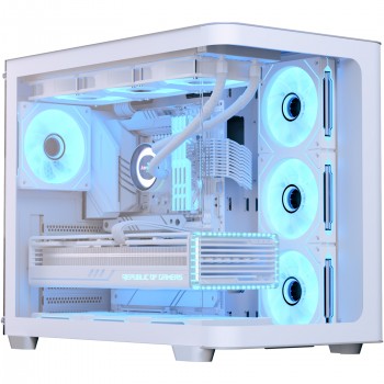 Корпус AeroCool P500C-G-WT-v1 White (ACCM-PN01043.21)