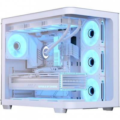 Корпус AeroCool P500C-G-WT-v1 White (ACCM-PN01043.21)