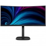 Монітор 34" Philips 34B2U3600C, WQHD, VA, 120Гц, вигн., HDMI, DP, USB-C, RJ-45, USB-hub, HAS, чорний