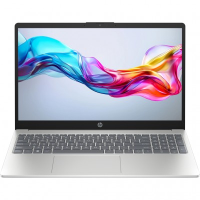 Ноутбук HP 15-fd1089ua 15.6" FHD IPS, 300n/Core 3-100U (4.7)/8Gb/SSD512Gb/Intel Graphics/DOS/Сріблястий (BA5E4EA)