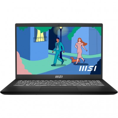 Ноутбук MSI Modern 15 B7M-468XUA (9S7-15HK12-468) 15.6FI/R7 7730U/16/512GB SSD/Radeon/DOS/BL /Classic Black Modern 15 B7M-468XUA