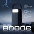 УМБ Techno 80000mAh PD 65W QC 3.0 Black (powerbank-80)
