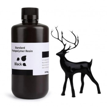 Фотополімерна смола ELEGOO Resin, Standard 1кг, black (50.103.0091)