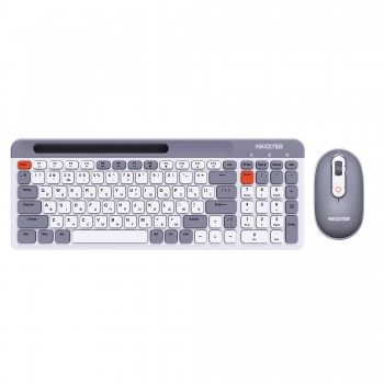 Комплект (клавіатура, миша) бездротовий Maxxter KMS-WCM-03G-UA