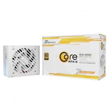 Блок живлення 850W CORE GX-850-ATX31 WHT SeaSonic CORE GX-850-ATX31 WHITE