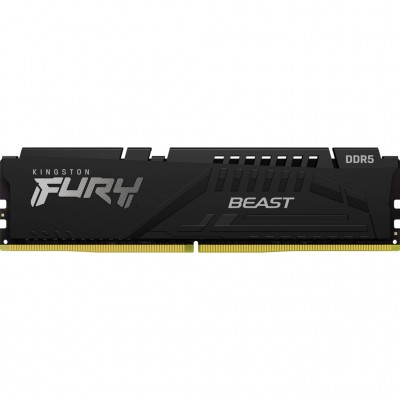 Пам'ять DDR5 8GB 5200 MHz Beast Black Kingston Fury (ex.HyperX) KF552C40BB-8