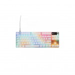 Клавіатура ігрова SteelSeries Apex Pro TKL Gen 3 UA HyperMagnetic, OmniPoint 3.0, OLED, White