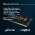 Пам'ять для ноутбука SoDIMM DDR5 32GB (2x16GB) 5600 MHz Ripjaws MICRON CT2K16G56C46S5