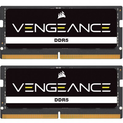 Пам'ять для ноутбука SoDIMM DDR5 32GB (2x16GB) 5600 MHz Vengeance CORSAIR CMSX32GX5M2A5600C48