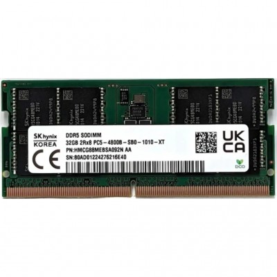 Пам'ять для ноутбука SoDIMM DDR5 32GB 4800 MHz Hynix HMCG88MEBSA092N