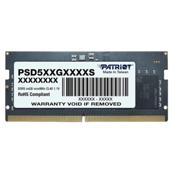 Пам'ять для ноутбука SoDIMM DDR5 32GB 4800 MHz Patriot PSD532G48002S