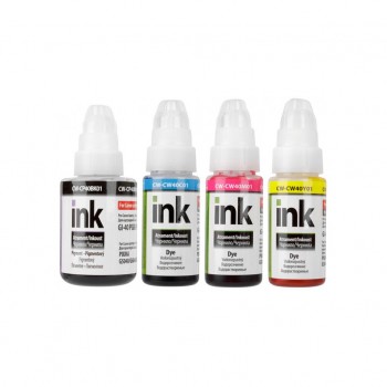 Чорнило ColorWay Canon GI-40 SET BK/С/M/Y 135мл+3х70мл (CW-CP40/CW40SET01)
